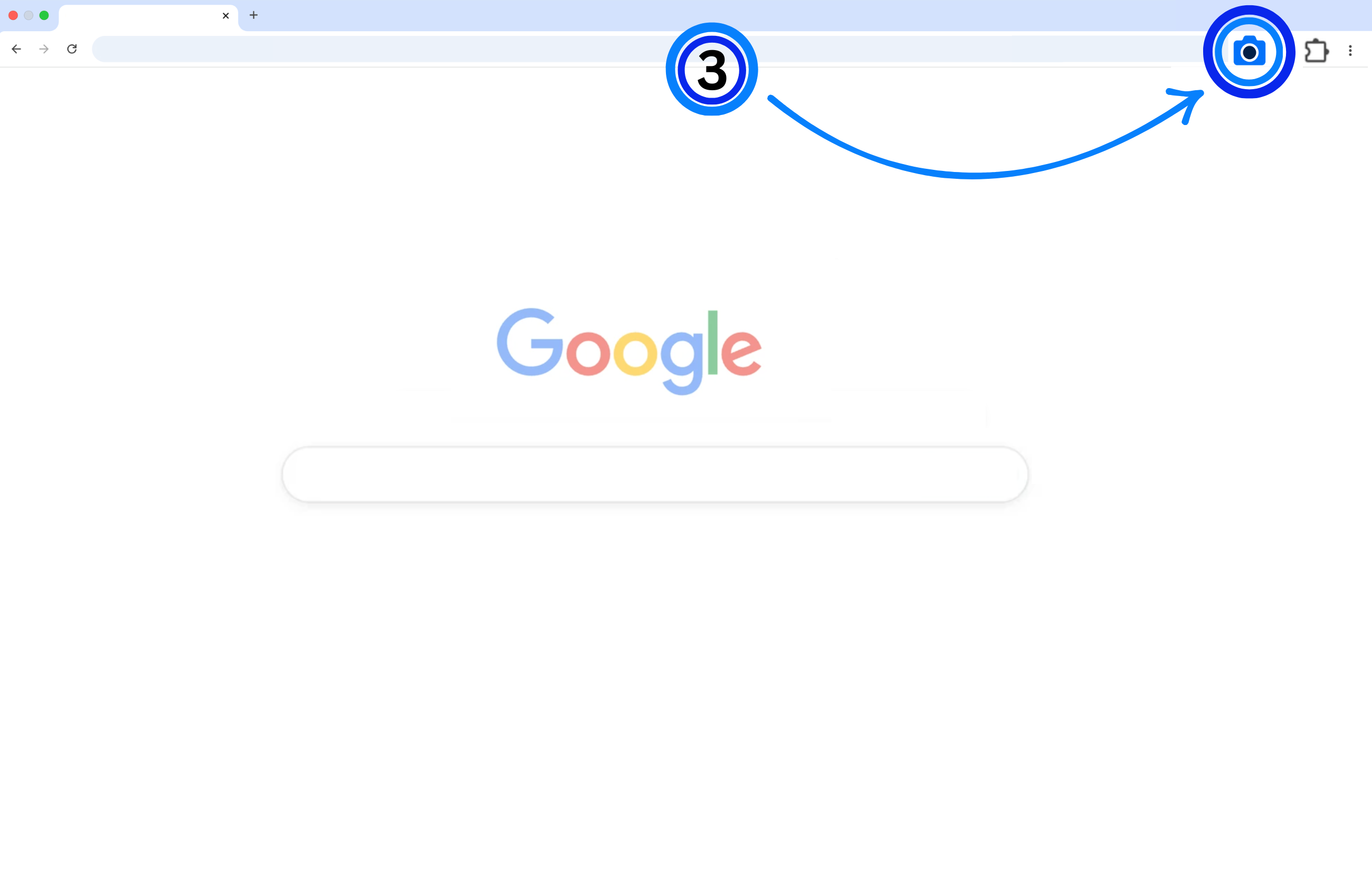 Open Screenshot Extension from the browser toolbar